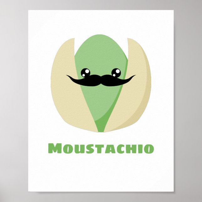 Moustachio Poster (Framsidan)