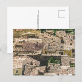 Moustiers Sainte Marie Frankrike Helg Vykort