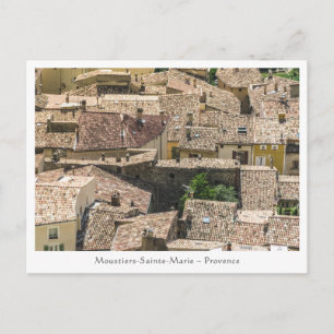 Moustiers Sainte Marie Vykort