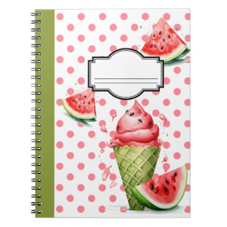 Mouth Watering Watermelon Anteckningsbok
