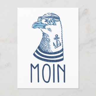 Möve Moin Anker / Norddeutschland Vykort