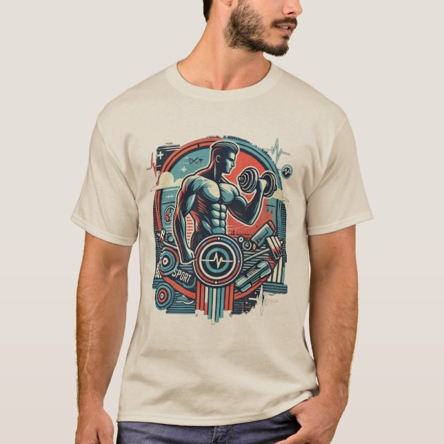 Move & Motivate T Shirt (Framsida)