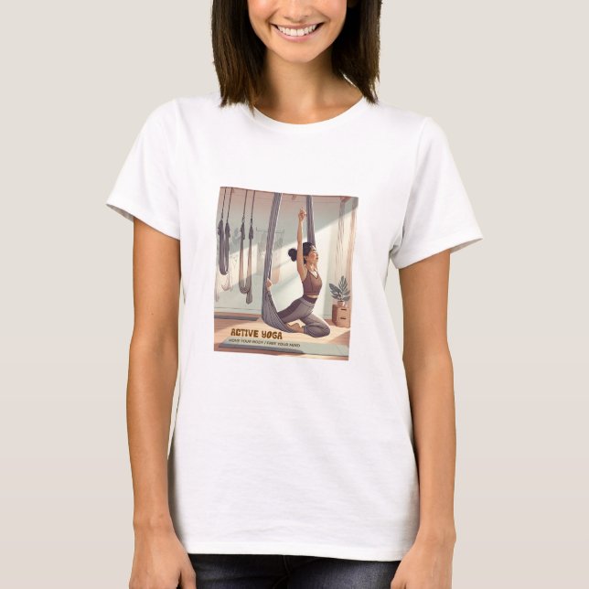 Move your body Yoga T Shirt (Framsida)