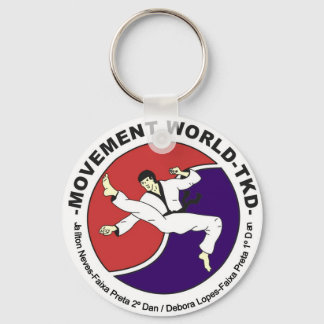 Movement World Taekwondo Nyckelring