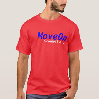 MoveOn röda Gwinnett - T-shirt