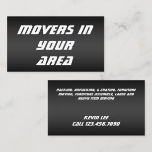 Movers Transport Visitkort