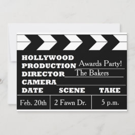 Movie Awards Party-inbjudningar Inbjudningar