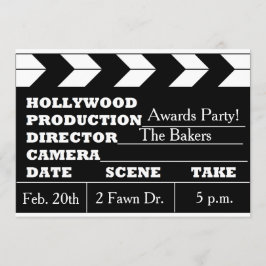 Movie Awards Party-inbjudningar Inbjudningar