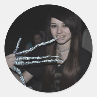 MOVIE BILD STICKERS RUNT KLISTERMÄRKE