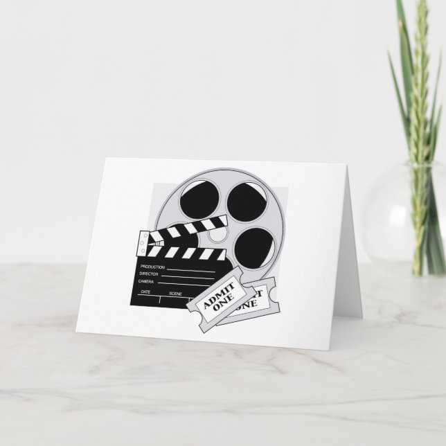 Movie Biljett Kort (Framsida)