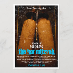 Movie bjudande till Pub Mitzvah-filmen Inbjudningar