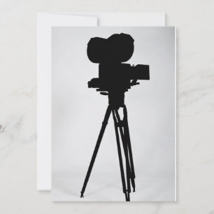 MOVIE CAMERA-inbjudan Inbjudningar