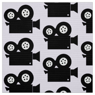 MOVIE CAMERA MÖNSTER DESIGN FOR FILM BUFFS TYG