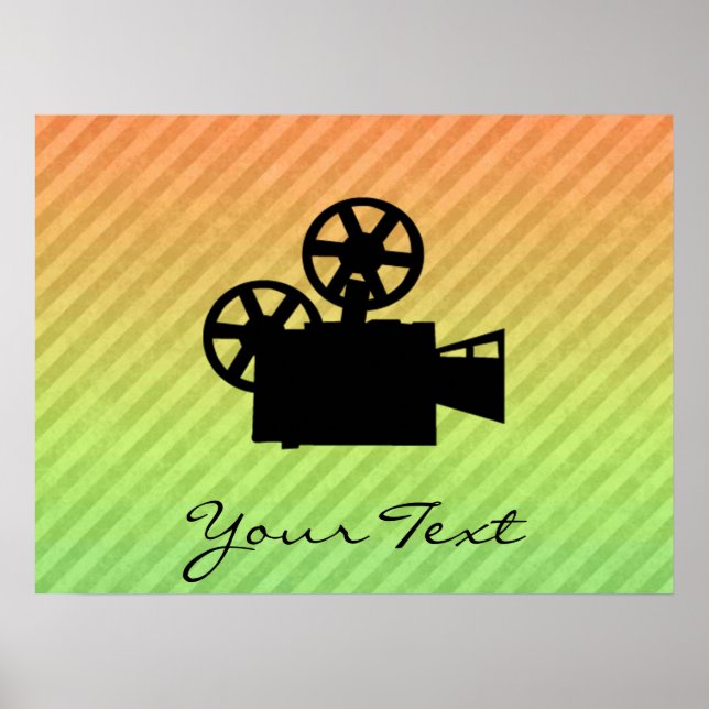 Movie Camera Poster (Framsidan)