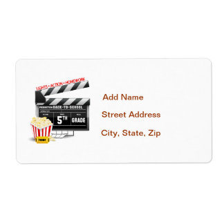 Movie Clapboard 5 Klass Fraktsedel