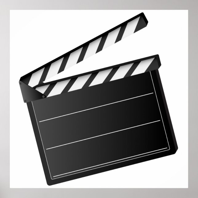 Movie Clapper Poster (Framsidan)
