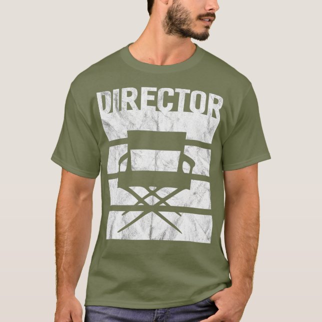 Movie Director - Movie Lover Gifts - Filmmaker T Shirt (Framsida)