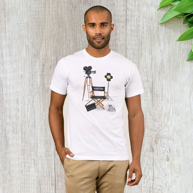 Movie Director Set Manar T-Shirt (Skapare uppladdad)