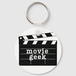 Movie Geek med Clapboard Nyckelring