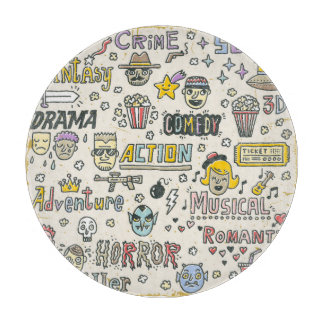 Movie Genres: TV Visar Doodle Set