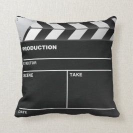 Movie maker Clap Board Dekorativ kudde