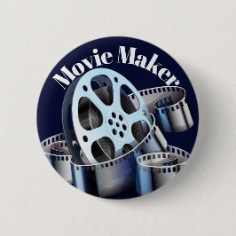 Movie Maker Silver Plated Necklace Knapp