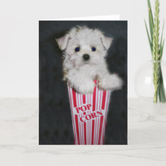 Movie Night Hälsning Kort