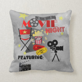 Movie Night Home Teaterdesign Kudde