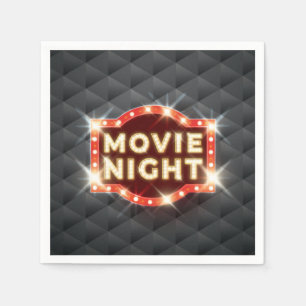 Movie Night Luxury Pappersservett