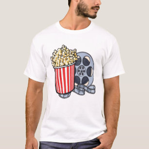 Movie Night Shirt, Popcorn T Shirt