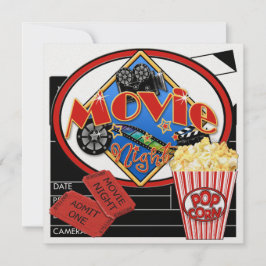 Movie Night! SRF Inbjudningar