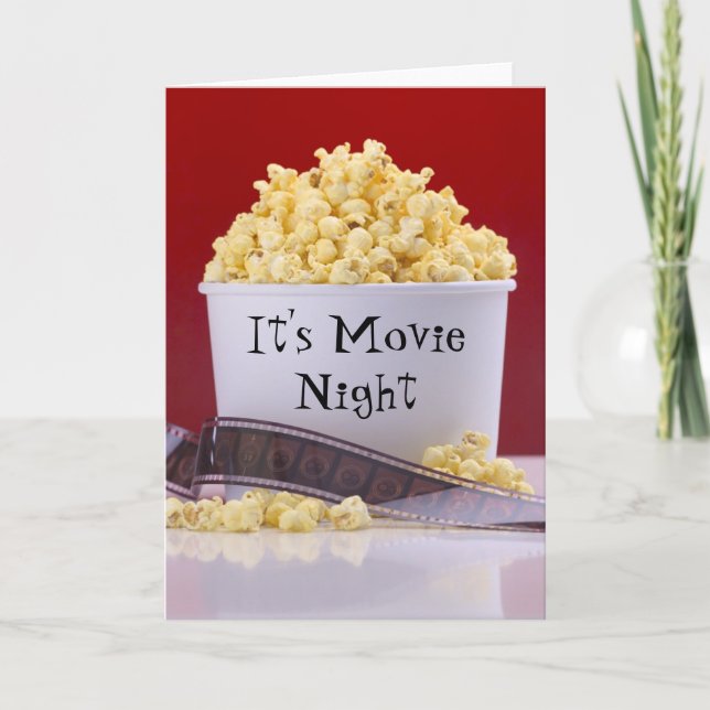Movie Nnight Card Kort (Framsida)