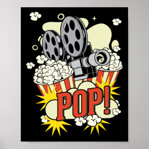 Movie Popcorn Älskare Poster