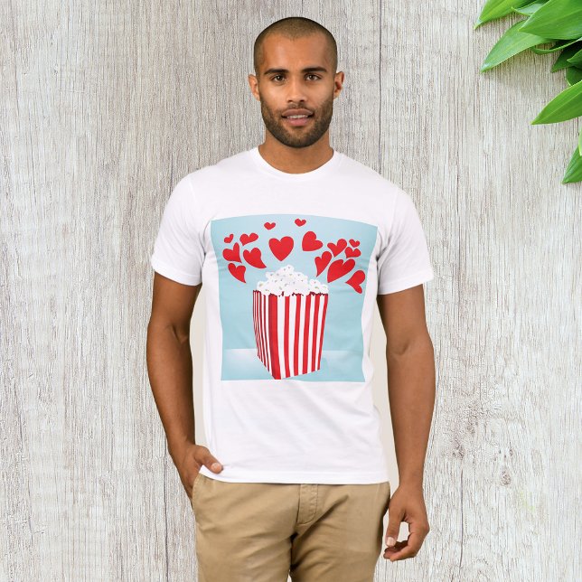 Movie Popcorn Manar T-Shirt (Skapare uppladdad)