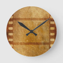 MOVIE REEL OLD-FASHIONED GRUNGE GULD BACKGROUND DI