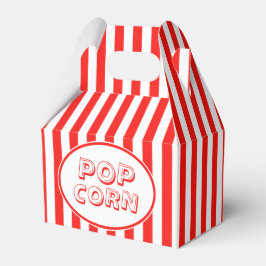 Movie Snack Pub Red and White Pop Maj Presentaskar