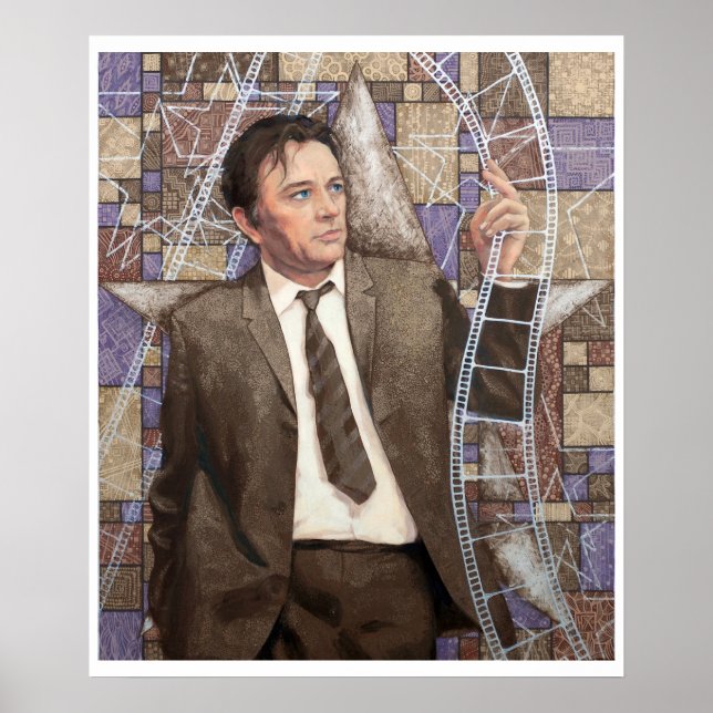 Movie Star Actor Old Hollywood bra art porträtt Poster (Framsidan)