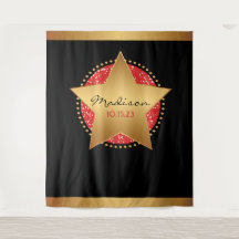 MOVIE STAR HOLLYWOOD BROADWAY Photo-Op BackDrop