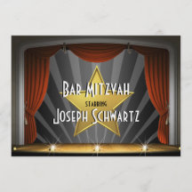 Movie Star-inbjudan från Pub Mitzvah