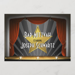 Movie Star-inbjudan från Pub Mitzvah Inbjudningar