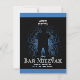 Movie Star Pub Mitzvah Reply OSA Black Navy Blue Kort