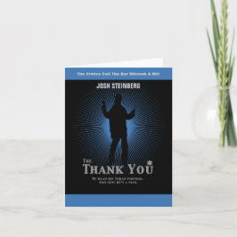 Movie Star Pub Mitzvah Tack Black Navy Blue Kort