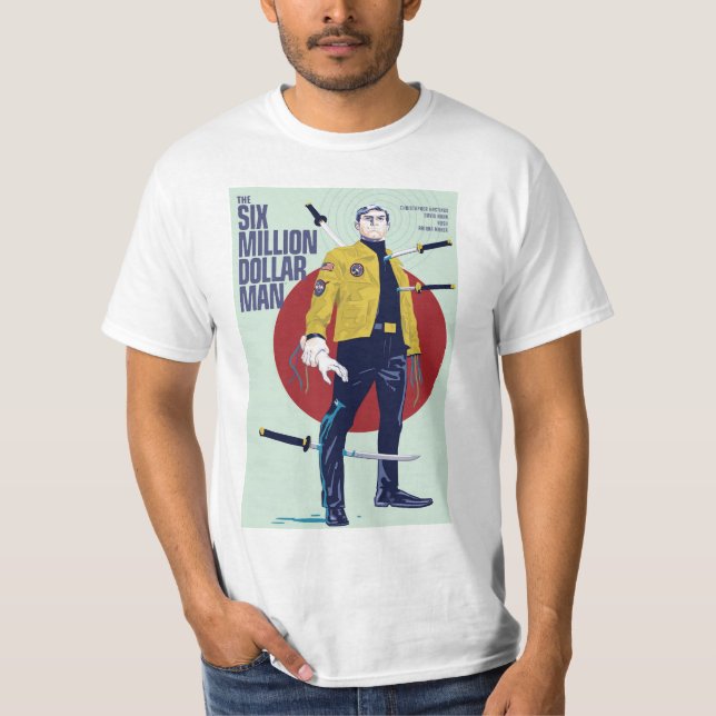 Movie The 6 miljon dollar man T Shirt (Framsida)