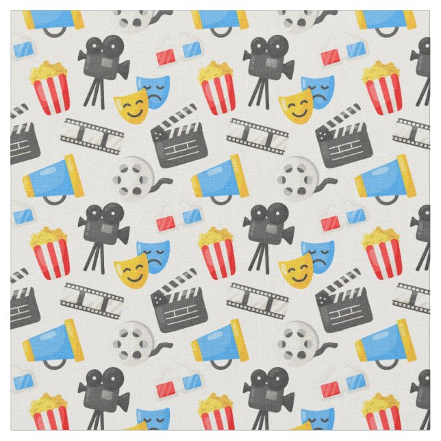 Movie Theater Fabric Tyg (Närbild)