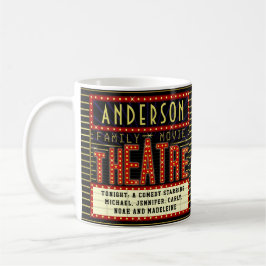 Movie Theater Marquee Home Cinema | PERSONLIG Kaffemugg