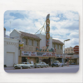 Movie Theater Vintage bilar Cinema Mousepad Musmatta
