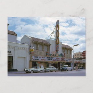 Movie Theater Vintage bilar Cinema Postcards Vykort