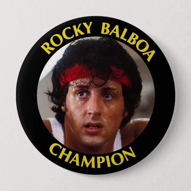 Movieprop Rocky III Button Knapp (Framsida)