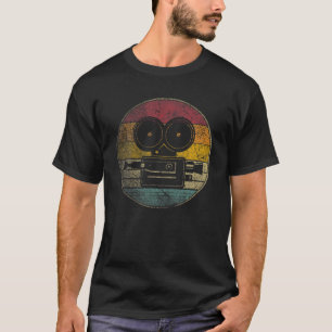 Movies Camera Rörelse Bilder Cinephile Vintage Re T Shirt