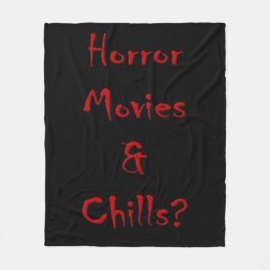 Movies och Chills? Fleecefilt